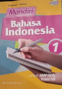 Image of Mandiri Bahasa Indonesia Untuk SMP/MTs  Kelas VII