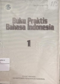 Image of Buku Praktis Bahasa Indonesia Jilid 1