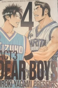 Image of DEAR BOYS ACT3 Vol. 4