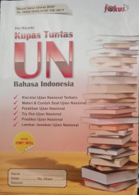 Image of Kupas Tuntas UN SMP/MTs Bahasa Indonesia
