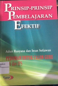 Image of Prinsip Prinsip Pembelajaran