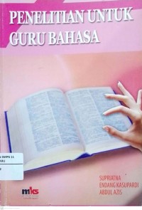 Image of Penelitian Untuk Guru Bahasa